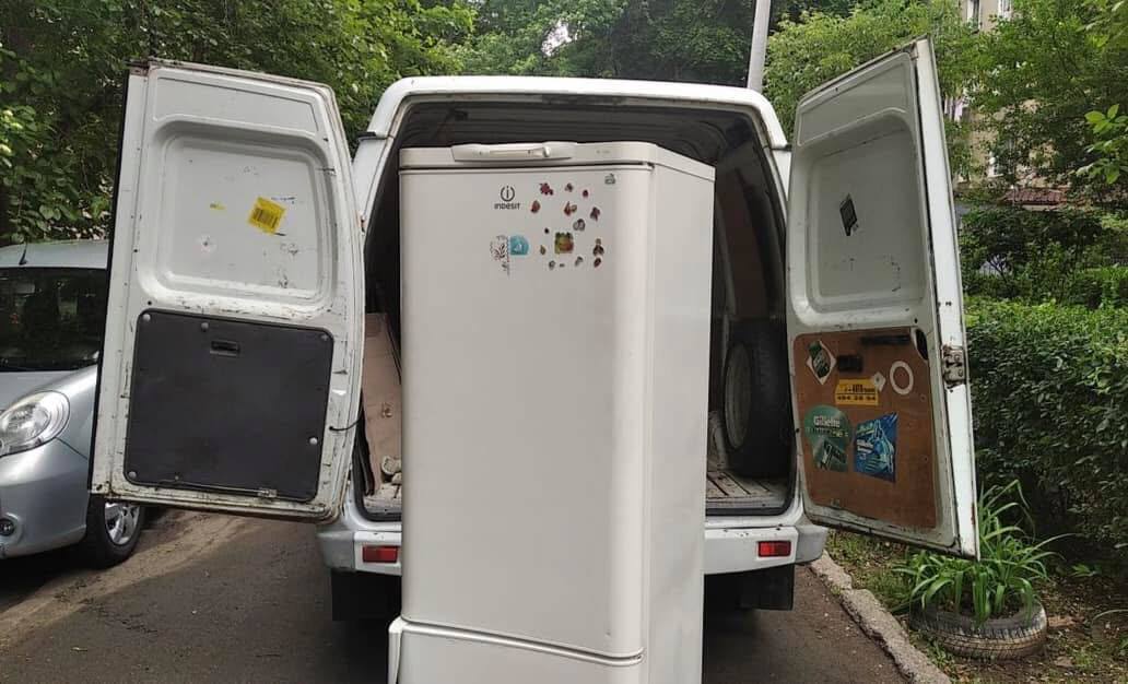 Вывоз холодильников в Одессе