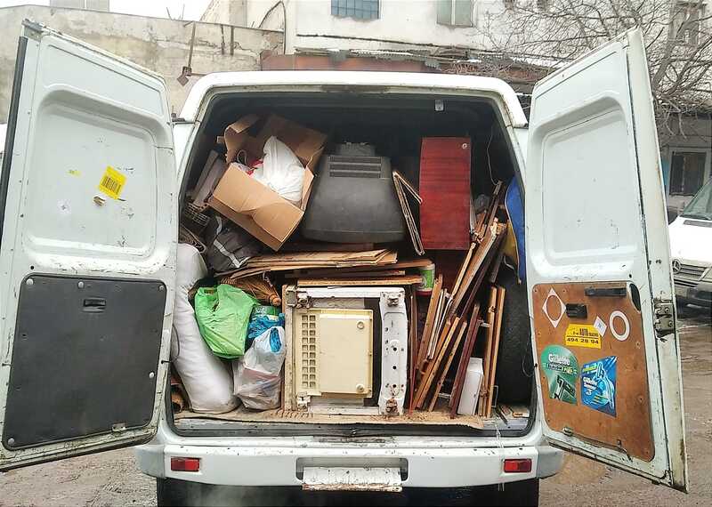 Вывоз хлама из квартиры в Одессе
