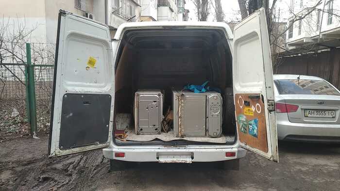 Вывоз старой бытовой техники в Одессе